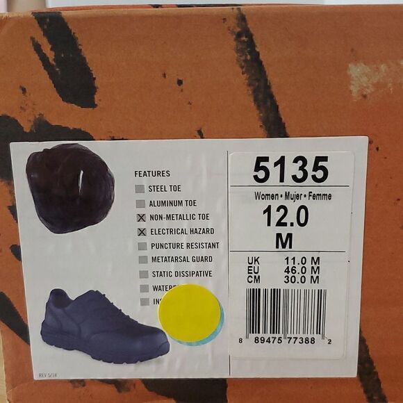 Worx by Red Wing Women's Shoes Slip Resistant Black Work Oxfords Size 12 - Picture 9 of 9